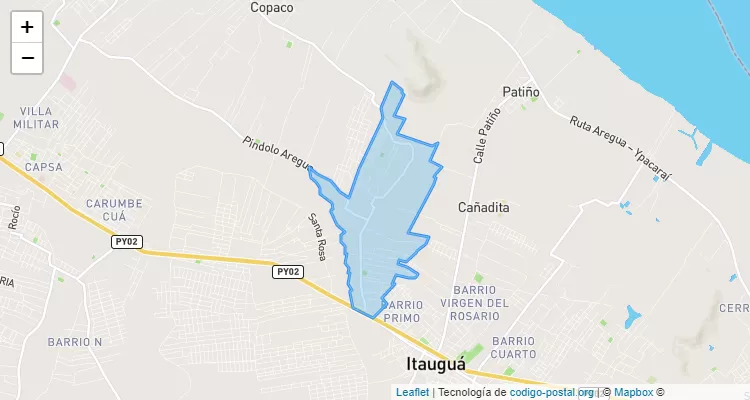 Valle Kare, Itauguá - Central ZIP Code