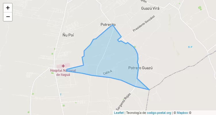 Ñu Po´i, Itauguá - Central ZIP Code