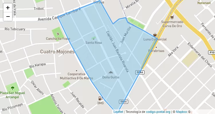 Código Postal 110715 - Paraguay