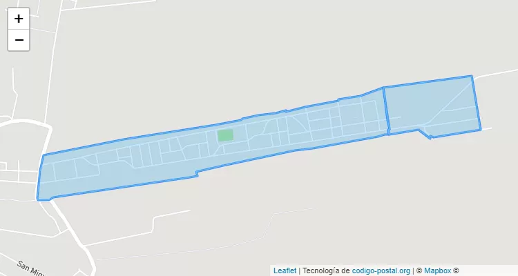 Código Postal Asentamiento Barcelona, Limpio - Central