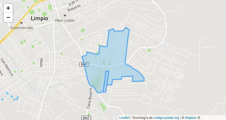 Código Postal Mbayue San Francisco, Limpio - Central