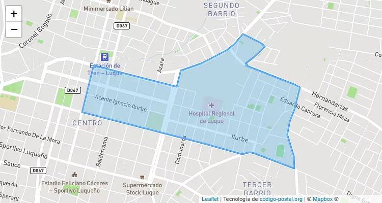 110921 ZIP Code - Paraguay