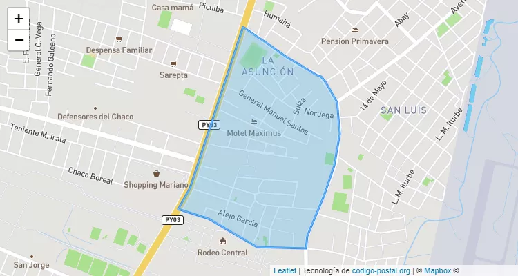 CEP La Asunción, Mariano Roque Alonso - Central