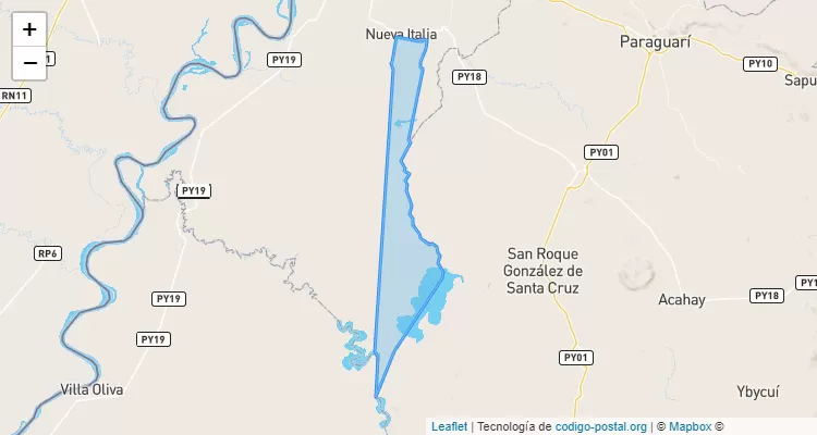 CEP Takuara, Nueva Italia - Central