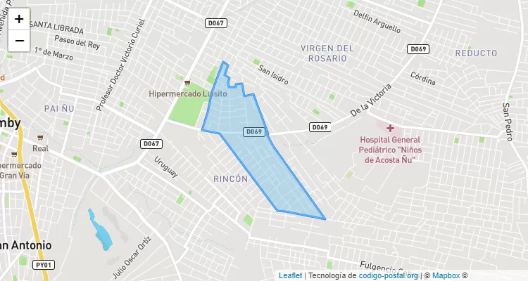 Código Postal 111220 - Paraguay