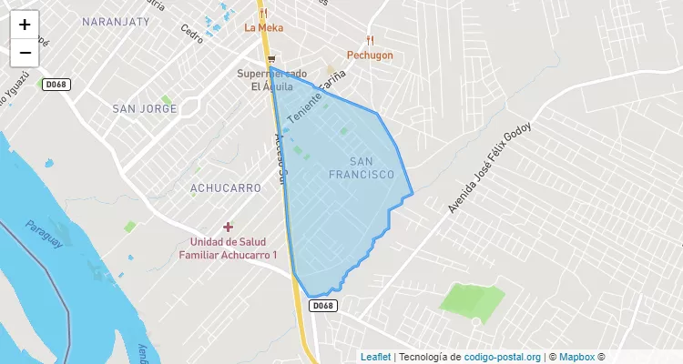 Código Postal 111226 - Paraguay