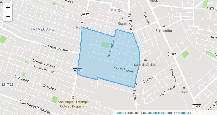 Código Postal 111466 - Paraguay