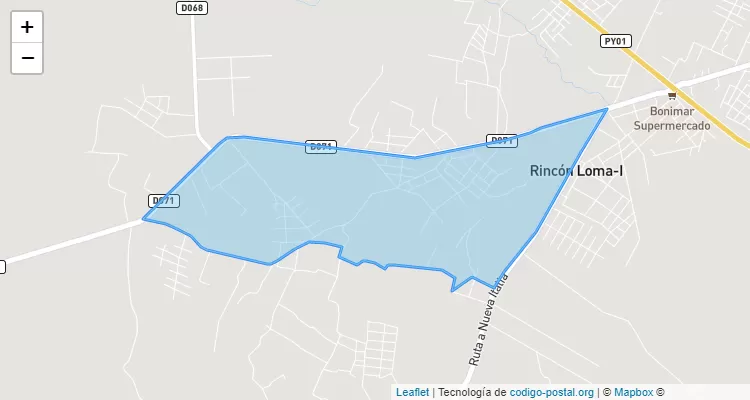 Código Postal 111606 - Paraguay