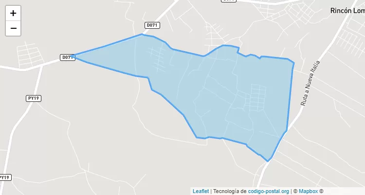 Código Postal 111607 - Paraguay