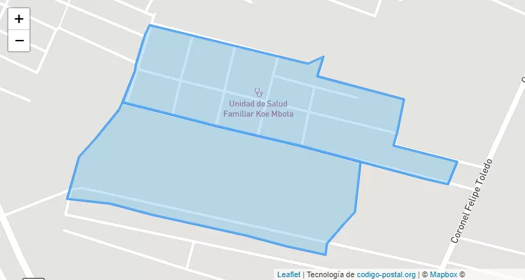 Código Postal Ko`embota, J. Augusto Saldivar - Central