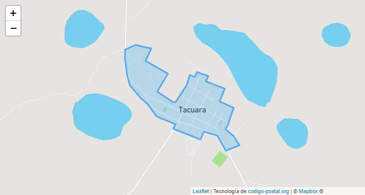 Urbano, Tacuaras - Ñeembucú ZIP Code