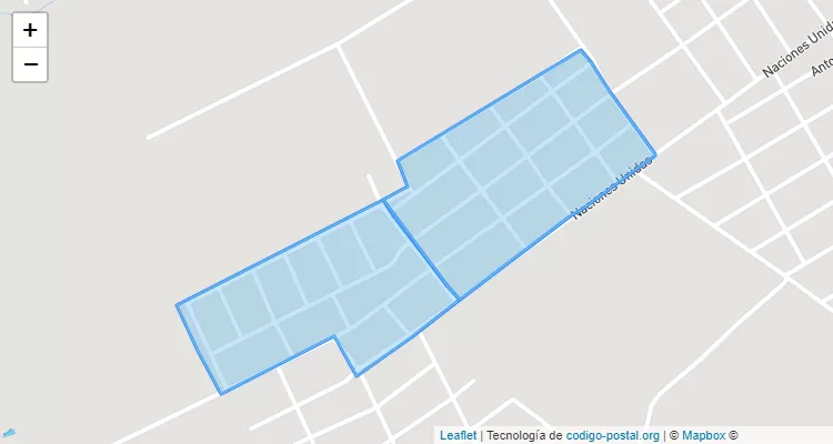 Código Postal Asentamiento Santa Ana, Pedro Juan Caballero - Amambay