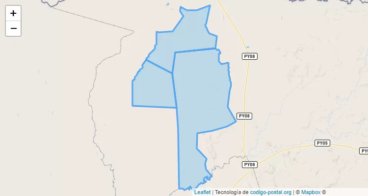 Código Postal La Lomita, Bella Vista - Amambay