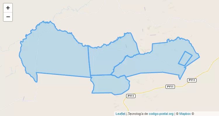 Código Postal Aguara, Capitán Bado - Amambay