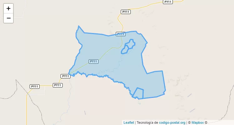 Código Postal Comunidad Indígena Itaju, Capitán Bado - Amambay