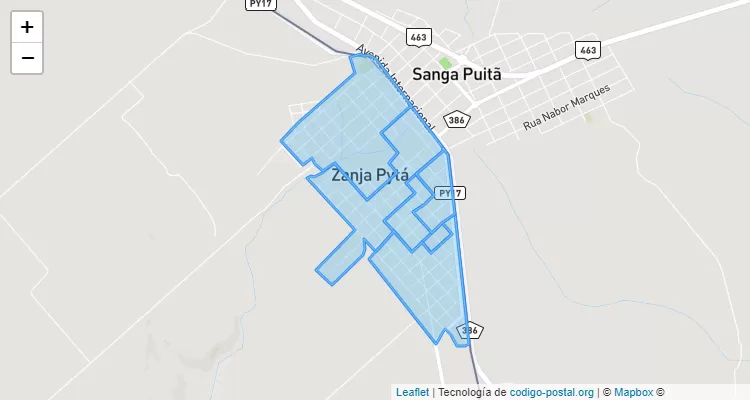 Florida, Zanja Pytã - Amambay ZIP Code