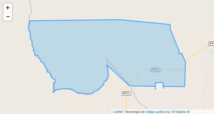 Código Postal 130503 - Paraguay