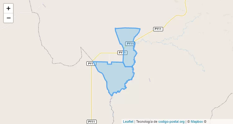 Código Postal 130504 - Paraguay