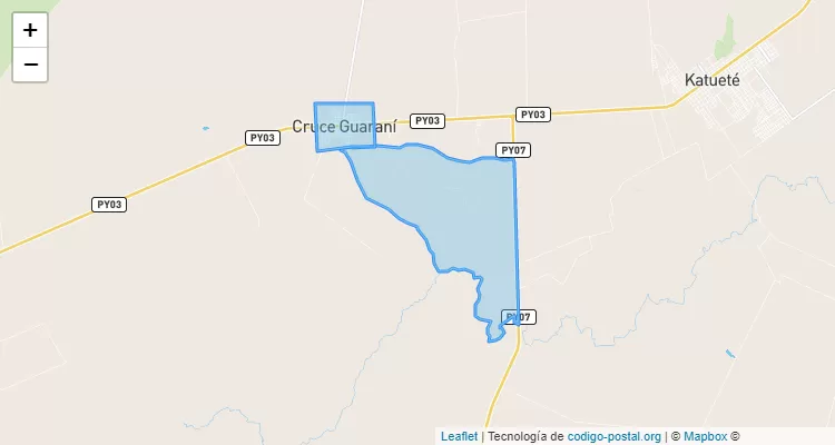 Código Postal Villa Alta, Corpus Christi - Canindeyú