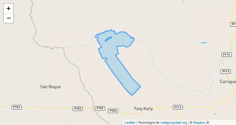 Código Postal 141103 - Paraguay
