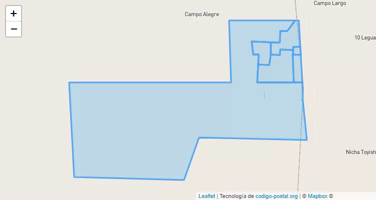 Código Postal Zona Campo Grande, Mariscal José Félix Estigarribia - Boquerón