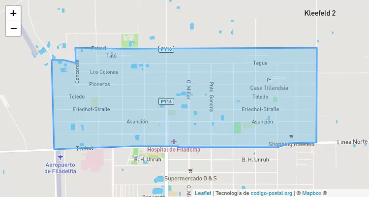 160401 ZIP Code - Paraguay