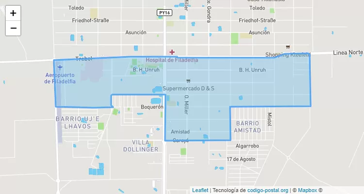 160402 ZIP Code - Paraguay