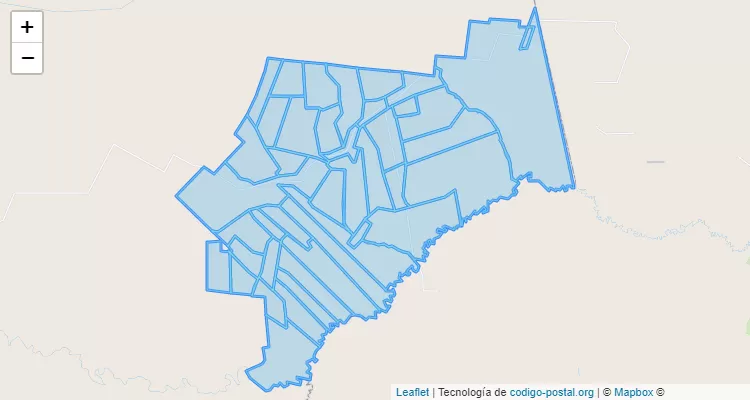 Código Postal San Vicente Pancholo, San Pedro - Paraguay