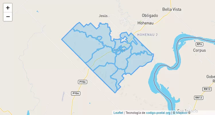Trinidad, Itapúa ZIP Code - Paraguay