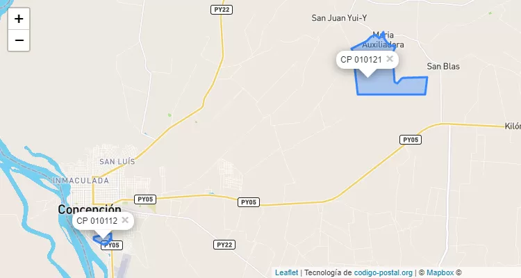 San Francisco, Concepción - Concepción ZIP Code