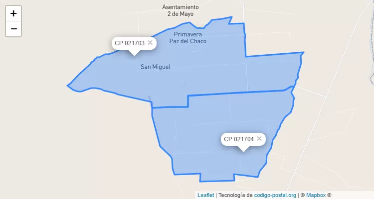 Código Postal Asentamiento Ara Pyahu, Capiibary - San Pedro