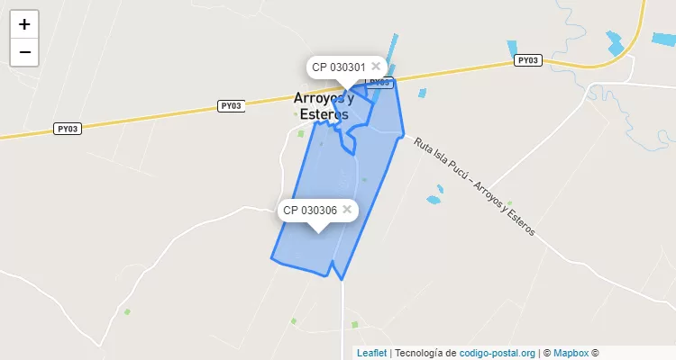 CEP General Díaz, Arroyos y Esteros - Cordillera