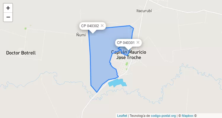 CEP Alegre, Capitán Mauricio José Troche - Guairá