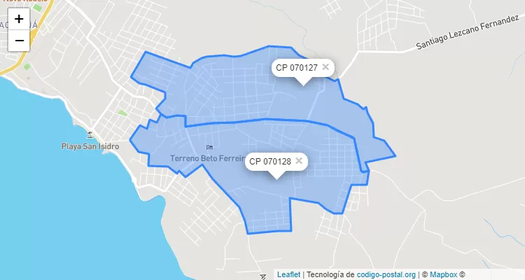 Código Postal San Isidro 3, Encarnación - Itapúa