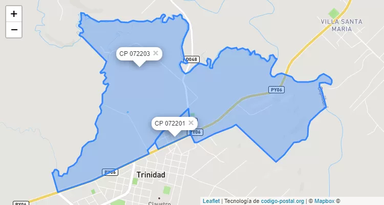 Código Postal San Miguel, Trinidad - Itapúa
