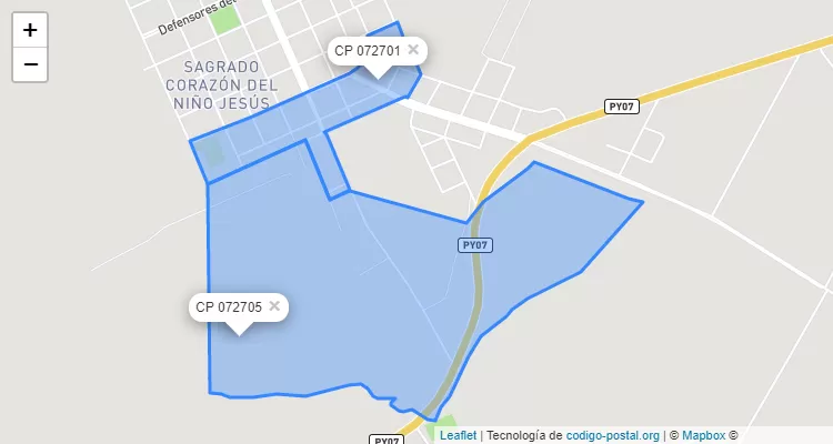 Código Postal Santa Rosa, Yatytay - Itapúa