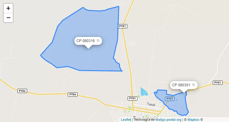 San Isidro, San Ignacio - Misiones ZIP Code