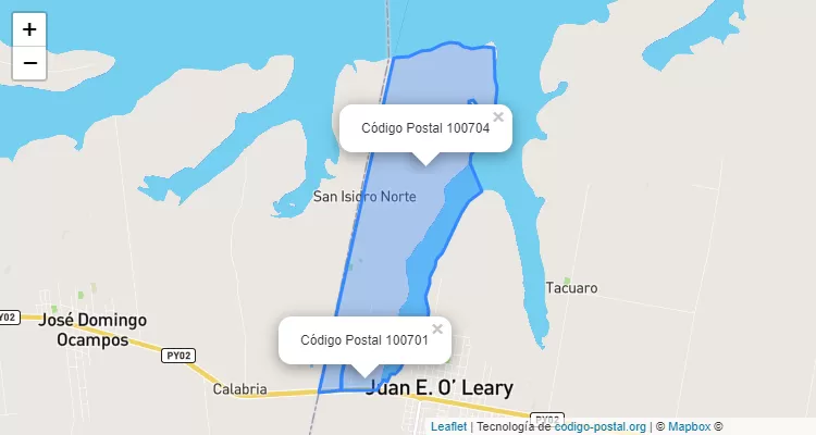 CEP San Isidro, Juan E. O`leary - Alto Paraná