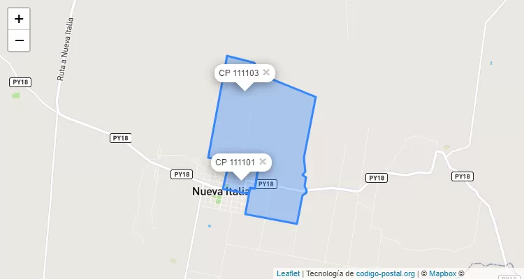 CEP San Pedro, Nueva Italia - Central