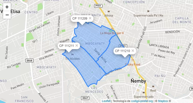 CEP Mbokajaty, Ñemby - Central