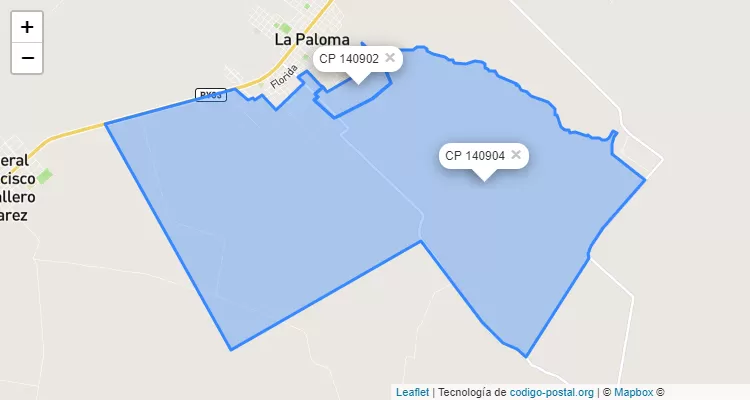 Código Postal Jamaica, La Paloma del Espíritu Santo - Canindeyú