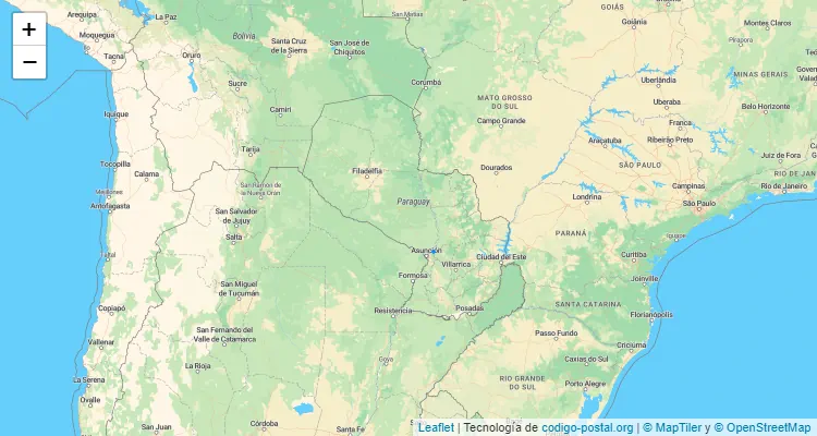 Alegre, Yataity - Guairá ZIP Code