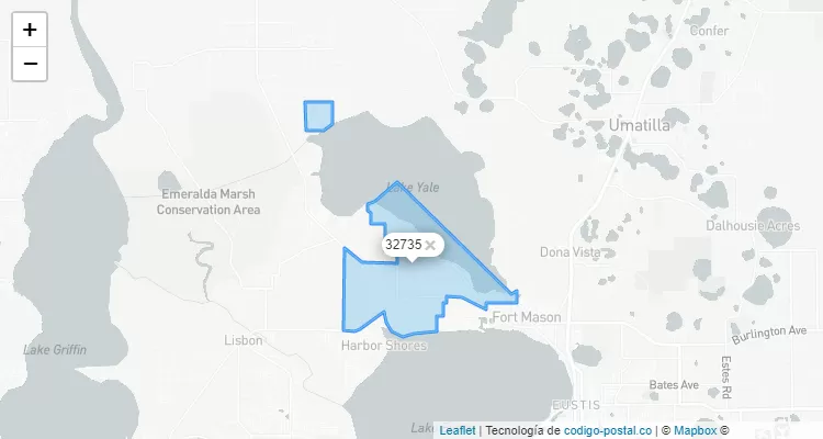 Grand Island Florida ZIP Code United States
