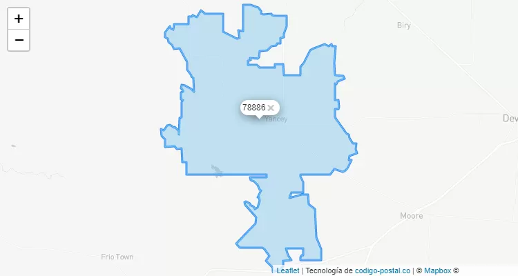 Yancey, Texas ZIP Code - United States